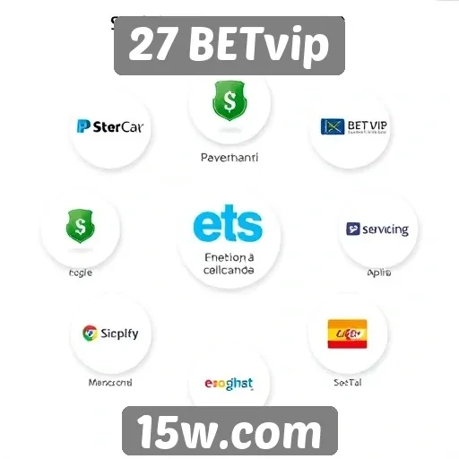 Métodos de pagamento aceitos no 27 BETvip